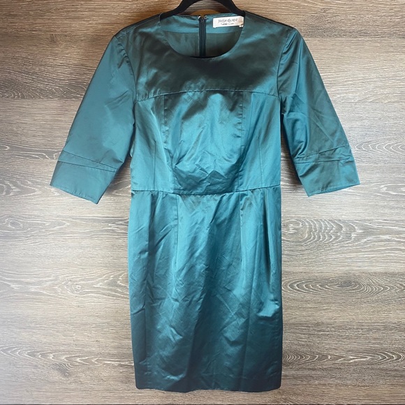 Yves Saint Laurent Green dress